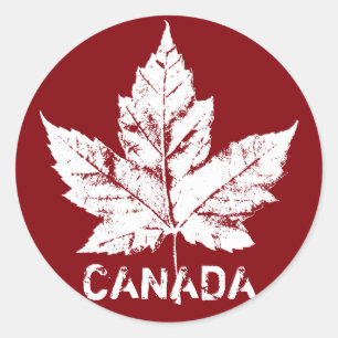 Coole Canada Stickers Maple Leaf Souvenir Stickers