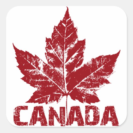 Coole Canada Stickers Maple Leaf Souvenir Stickers (Vorderseite)