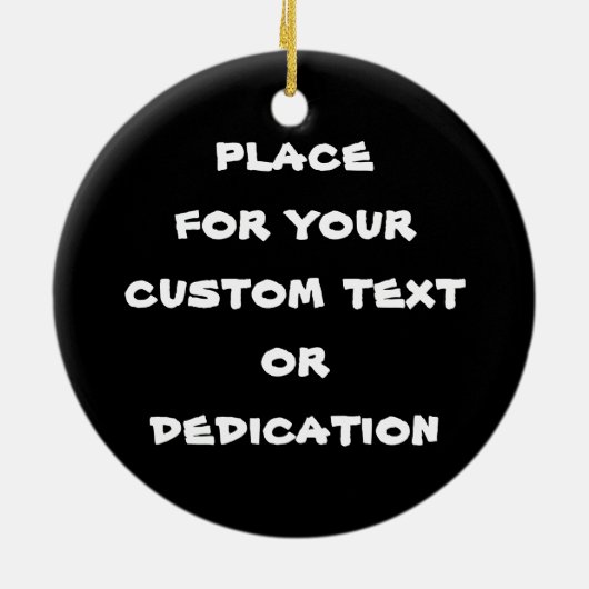 Coole Cartoontätowierungssymbol Keramikornament (Hinten)