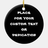 Coole Cartoontätowierungssymbol Yin Yang Delphine Keramikornament (Hinten)