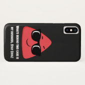 Coole Case-Mate Barely iPhone X bleibe Hülle (Rückseite (Horizontal))