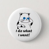 COOLE CAT BUTTON (Vorderseite)