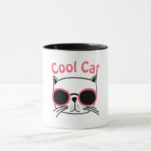Coole Cat Combo-Tasse Tasse
