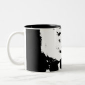 COOLE CAT-KAFFEE-TASSE ZWEIFARBIGE TASSE (Links)