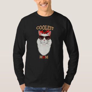 Coole Cat Mama Türkisch Angora Katzenkatze Mama I  T-Shirt