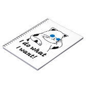 COOLE CAT NOTIZBLOCK (Linke Seite)