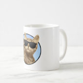 Coole Cat-Tasse Kaffeetasse (VorderseiteRechts)