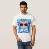 COOLE CAT VATER Sonnenbrille T-Shirt (Vorne ganz)
