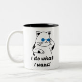 COOLE CAT ZWEIFARBIGE TASSE (Links)