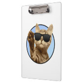 Coole Cat-Zwischenablage Klemmbrett (Links)