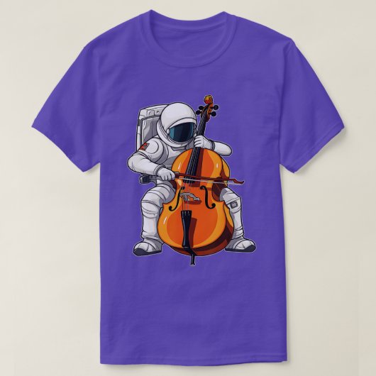 Coole Cello Art Cellist Musik T-Shirt (Design vorne)