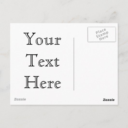 Coole Chat Custom Vielen Dank Postcard Postkarte (Rückseite)