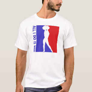 Coole cheerleading Entwürfe T-Shirt