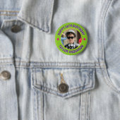 Coole Chic Frohe Geburtstag Benutzerdefiniertes Fo Button (Beispiel)