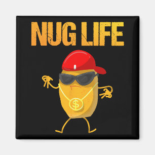 Coole Chicken Nugget Kunst für Jungen Kinder Chick Magnet