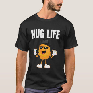 Coole Chicken Nugget Kunst für Jungen Kinder Hühne T-Shirt