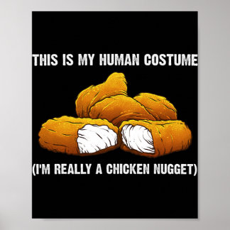 Coole Chicken Nuggets Für Männer Frauen Nugget Foo Poster