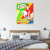 Coole Chicks | Chicken Wall Art Leinwanddruck (Insitu (Schlafzimmer))