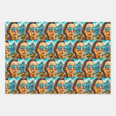 Coole Chicks in Sonnenbrille AI Art Geschenkpapier Set (Vorderseite 2)