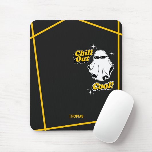 Coole Chill Ghost Sonnenbrille iPad Smart Cover Mousepad (Mit Mouse)