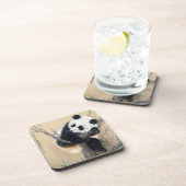 Coole chinesische niedliche süße flaumige getränkeuntersetzer (Rechte Seite)