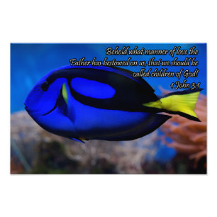 Coole Christliche Bibelzitate Inspiration-Redewend Fotodruck