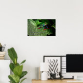 Coole Christliche Bibelzitate Inspiration-Redewend Poster (Heimbüro)