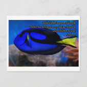 Coole Christliche Bibelzitate Inspiration-Redewend Postkarte (Vorderseite)