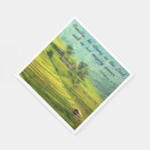 Coole Christliche Bibelzitate Inspiration-Redewend Serviette (Ecke)