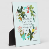 Coole Christliche Kunst - Hebräische 13:16 Fotoplatte (Seite)