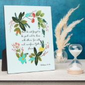 Coole Christliche Kunst - Hebräische 13:16 Fotoplatte (Seite)