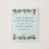 Coole christliche Kunst - Luke-11:13 Puzzle (Vertikal)