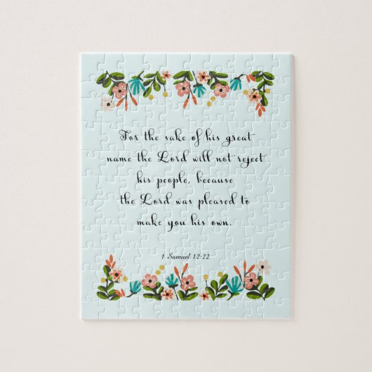 Coole christliche Kunst - Luke-11:13 Puzzle (Vertikal)