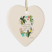 Coole christliche Kunst - Psalm-139:13 Keramik Ornament (Rechts)