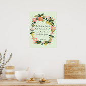 Coole Christliche Kunst - Psalm 34:18 Poster (Küche)