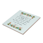 Coole christliche Kunst - Zephaniah 3:17 Fliese (Seite)