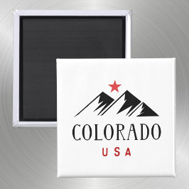 Coole Colorado USA Berge mit Star Light Color Magnet