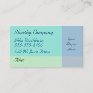 Coole Colour Business Card Visitenkarte
