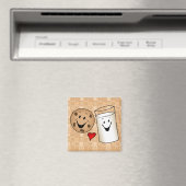 Coole Cookies und Milk Friends Cartoon Magnet (In Situ (Geschirrspüler))