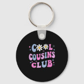 Coole Cousins Club Shirt Boy Girl Cousin Crew Matt Schlüsselanhänger (Vorderseite)