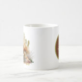 coole Cowboy-Liebhaber fügen Monogramm hinzu Kaffeetasse (Mittel)