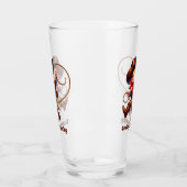 Coole Cowboy-Schulung Glas (Links)