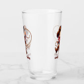 Coole Cowboy-Schulung Glas (Rechts)