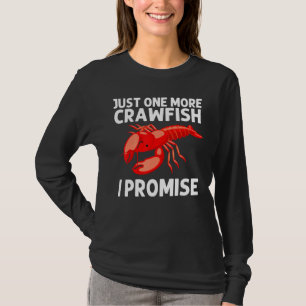 Coole Crawfish Kunst für Männer Hummer Crawdad Bo T-Shirt