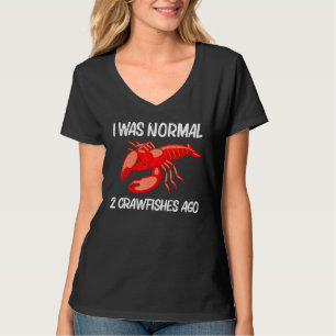 Coole Crawfish Kunst für Männer Hummer Crawdad Bo T-Shirt