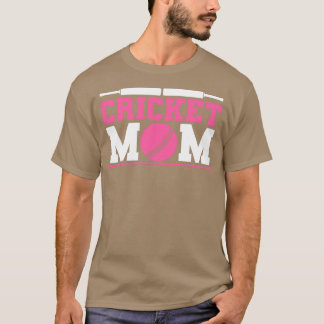 Coole Cricket-Mama für Cricket-Sportgeräte T-Shirt