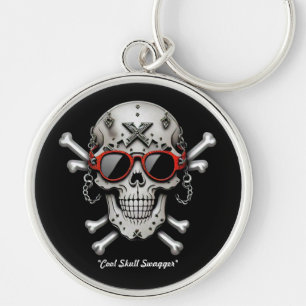"Coole Crossbones Artwork" Schlüsselanhänger