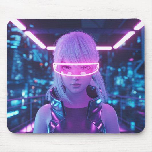 Coole Cyberpunk-Anime-Mauspad Mousepad (Vorne)