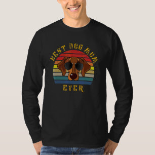 Coole Dachshund-Hundemama  Hund Doxie Weihnachten T-Shirt