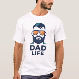 Coole Dad-Sonnenbrille Stil T-Shirt